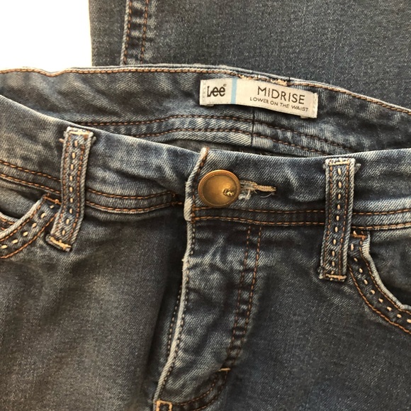 💛💛Lee Midrise Long Length jeans - Picture 3 of 3